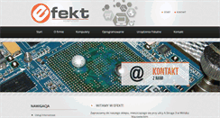 Desktop Screenshot of efektmm.pl